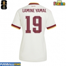 Spanien Lamine Yamal #19 Auswärtstrikot Frauen WM 2026 Kurzarm